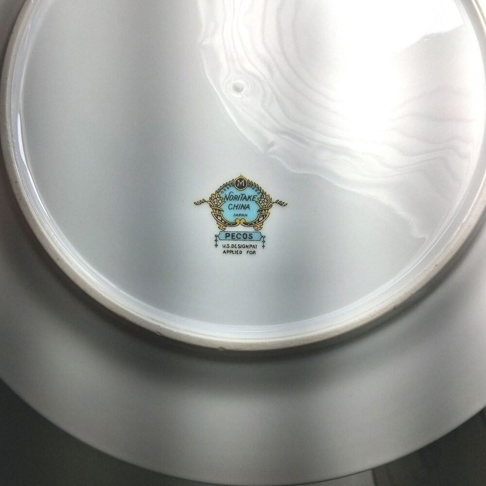(M) Noritake China Pecos 2 Dinner Plates 9.75" and 2 Salad Plates 8.75" Lot of 4 - Picture 8 of 16
